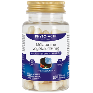 Phyto-Actif Mélatonine Végétale 1,9mg - 50 Gélules