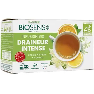 Comparateur de prix : Biosens Infusion Draineur Intense Bio 30g