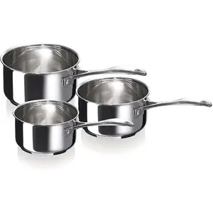 Comparateur de prix : Beka - série 3 casseroles 16-18-20 cm en inox - 12066974 TU