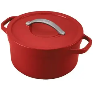 Beka Cocotte ronde rouge 24 cm 4.5 L - - Rouge - Aluminium pas cher