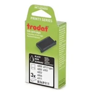 Comparateur de prix : TRODAT BOITE 3 RECHARGE ENCRE NOIR
