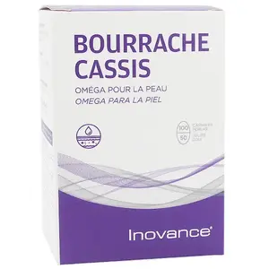 Inovance Bourrache Cassis 100 capsules pas cher
