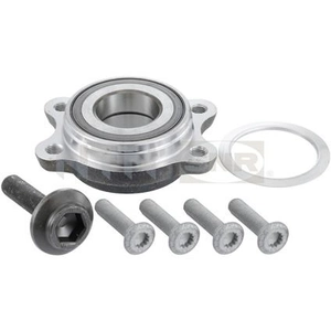 Comparateur de prix : Kit de roulements de roue, Essieu arrière SNR, par ex. pour VW, Audi
