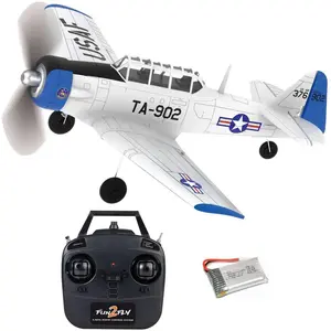 T2M-RC Avion Fun2Fly school fighter gris pas cher