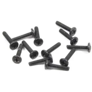 2x10mm round head screws T4911/46  - TM Voiture RC : visserie 