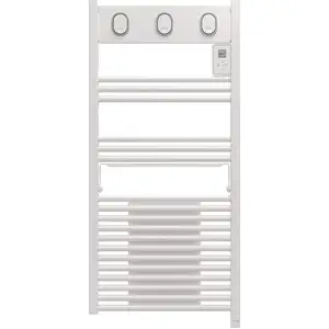 Sauter Sèche-serviettes tactile Marapi - Blanc - 1500W pas cher