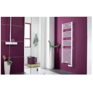 Comparateur de prix : Atlantic Sèche-serviettes électrique 2012 digital étroit blanc 300W - - 831411