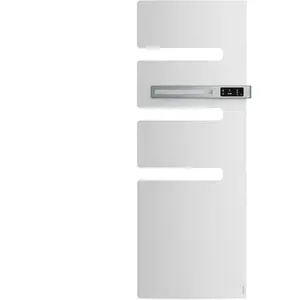 Comparateur de prix : Atlantic Sèche-serviette connecté mât à droite SERENIS 1750W blanc - - 850513