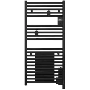 Atlantic - Radiateur sèche-serviettes connecté Doris 1000W Noir - 850482 pas cher