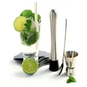 YOKO DESIGN 1238 Kit Mojito INOX Gris 21,6 x 17,5 x 5 cm pas cher