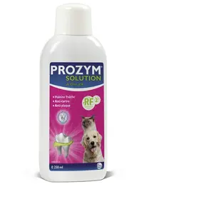 Comparateur de prix : Prozym RF2 Solution Buvable contre la Plaque Dentaire 250ml
