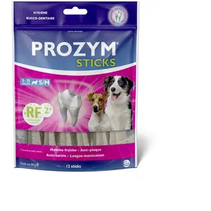 Prozym RF2 Sticks à Mâcher Chien S/M (0-25kg) 12 unités pas cher