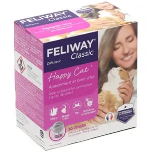 Comparateur de prix : FELIWAY Classic - Diffuseur + Recharge anti-stress calmant 48ml