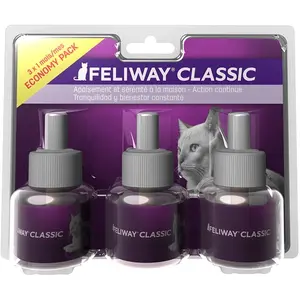 FELIWAY Classic - Pack de 3 recharges Anti Stress Calmant - 3 X 48 ml - Pour chat pas cher