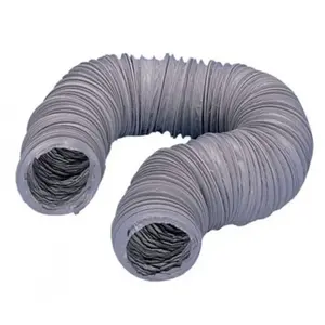 Conduit flexible en PVC 6m gris GP 125 - UNELVENT - 810198 TU pas cher