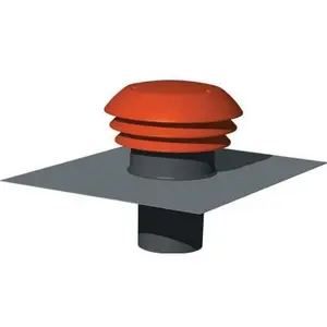 Comparateur de prix : Unelvent - Chapeau de toiture 160mm pour évacuation vmc couleur tuile