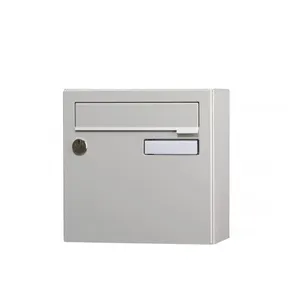 Comparateur de prix : Renz - Boîte aux lettres compacte 1 porte extérieur acier gris mat