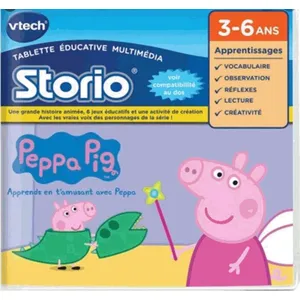 Jeu éducatif Storio Peppa Pig Vtech pas cher