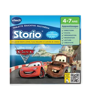 Comparateur de prix : Disney VTech Jeu Cars 2 Pour Storio 2, 3, Max