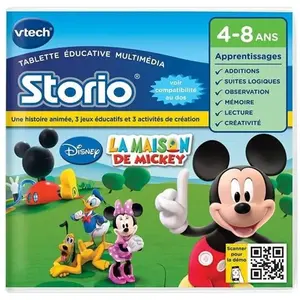 Comparateur de prix : Disney VTECH - Jeu Éducatif Storio - La Maison De Mickey
