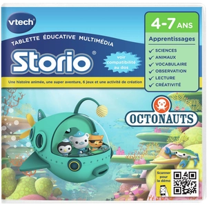Jeu Vtech Storio Octonauts pas cher