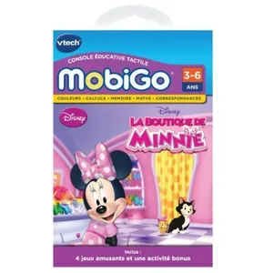 Disney Vtech - 252905 - Jeu Lectronique - Jeu Mobigo - La Boutique De Minnie pas cher