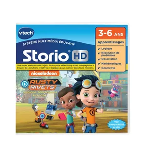 Comparateur de prix : Jeu éducatif HD VTech Storio Rusty Rivets