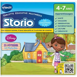 VTECH - Jeu Éducatif Storio - Doc La Peluche