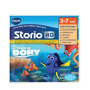 VTECH - Jeu HD Storio - Le Monde de Dory