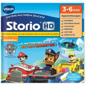 VTECH - Jeu Éducatif Storio - Pat' Patrouille pas cher