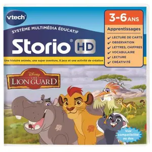 Comparateur de prix : VTECH - Jeu Éducatif Storio - La Garde Du Roi Lion