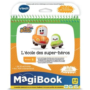 L'école des super-héros Vtech Baby MagiBook Tut tut Cory Bolides pas cher