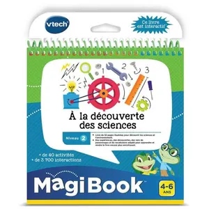 VTECH MAGIBOOK - A LA DECOUVERTE DES SCI pas cher