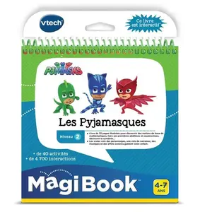 VTECH - Livre Interactif Magibook - Les Pyjamasques pas cher
