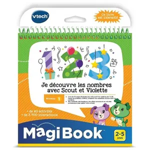 Comparateur de prix : VTech Vtech Magibook - Je Decouvre Les Nombres Avec Scout Et Violette