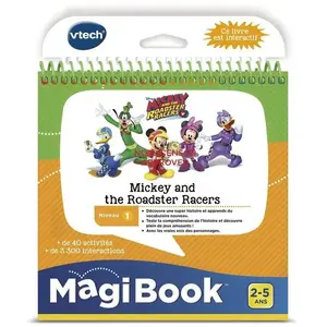 Livre Interactif Magibook - Mickey et ses Amis - VTECH - Niveau 1 - 32 pages illustrées pas cher
