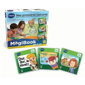 Comparateur de prix : VTECH - 488805 - Magibook - Pack de 3 livres d'histoire
