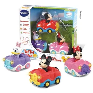 Comparateur de prix : Vtech Coffret Véhicule Trio Minnie/mickey - Cabrio Avec Minnie, Daisy Et Mickey