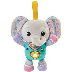 Comparateur de prix : VTech Peluche bébé petit léfant, couleur v. espagnole (80-566722)