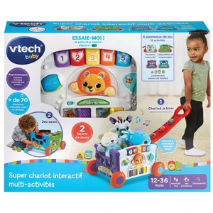 Comparateur de prix : VTECH SUPER CHARIOT INTERACTIF MULTI-ACTIVITÉS