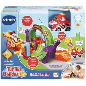 Comparateur de prix : Tut Tut Bolides - Tut Tut Looping (+ King Roi Du Looping) Vtech Multicolore