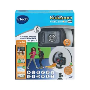 Vtech appareil photo enfant Kidizoom Touch - Bleu - Console & jeu vidéo - Rue du Commerce