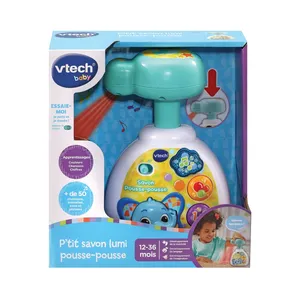 Jeu d'éveil Vtech P'tit savon lumi pousse-pousse pas cher