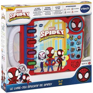 Comparateur de prix : VTech Jouets Educatifs Licence Spidey - Le Livre-Jeu Educatif De Spidey
