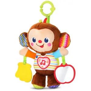VTech - Monito Bébé Peluche Interactif, Multicolore (3480-513422) pas cher