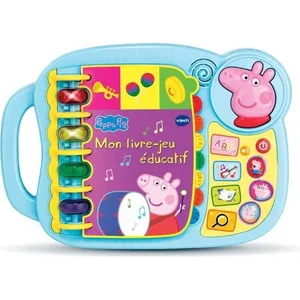 Comparateur de prix : VTech Jouets Educatifs Licence Peppa Pig - Mon Livre-Jeu Éducatif