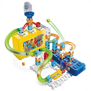 Vtech Circuit À Billes Marble Rush Build & Store Box Set M400 Multicolore pas cher