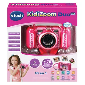 Comparateur de prix : VTECH - Kidizoom Duo DX Rose - Appareil Photo Enfant