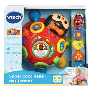 Comparateur de prix : Jeu éducatif Vtech Baby Super coccinelle des formes