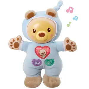 VTech Couffin pour Enfant avec mélodies, chansons et Sons de la Nature, lumière Douce Nocturne, Multicolore